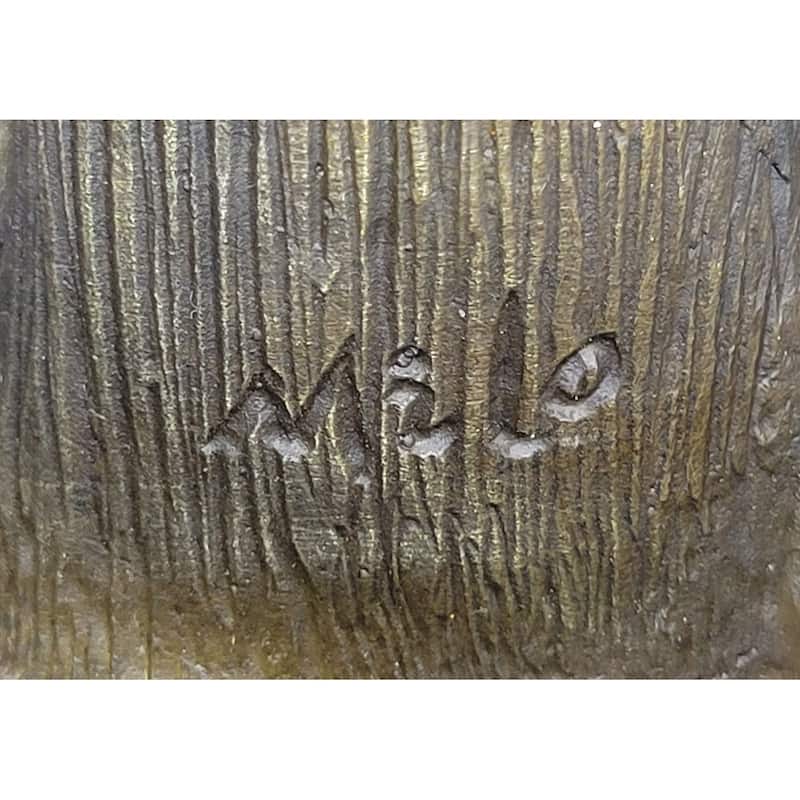 Bronze Metal Eagle Statue Sculpture Garden Yard Original Casting 26 Inches X 31 Inches