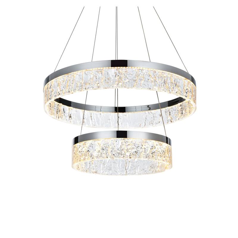 Indigo Home 22 inch Adjustable LED chandelier