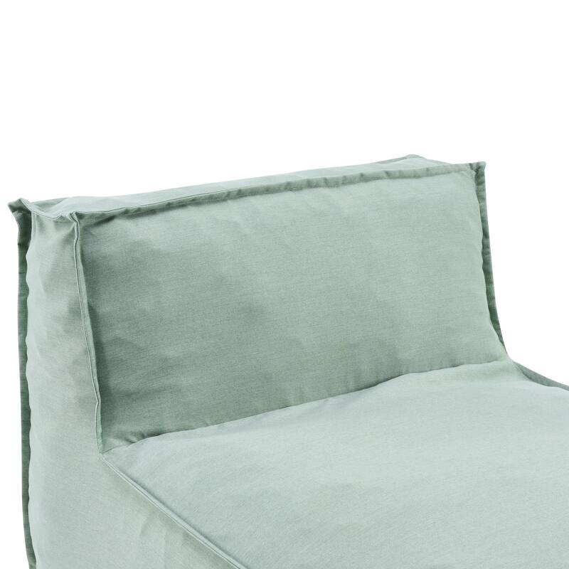 Christopher Knight Home- Harper Fabric Outdoor Bean Bag Lounger Chair