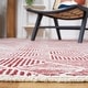 preview thumbnail 45 of 120, SAFAVIEH Handmade Abstract Birdie Modern Wool Rug