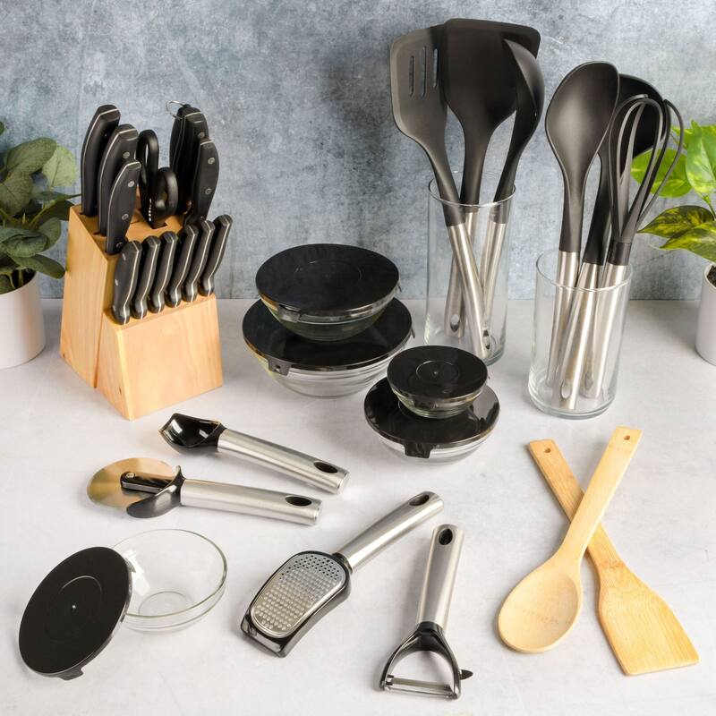 Gibson Home 95-Piece Complete Kitchen Starter Kit