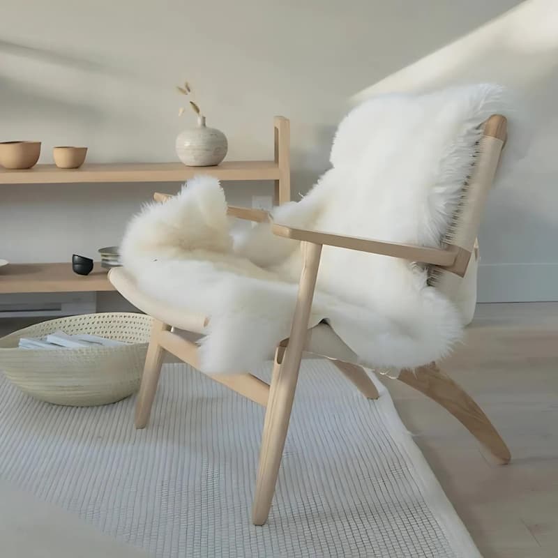 Modern Solid wood Lounge Chair (Set of 2)