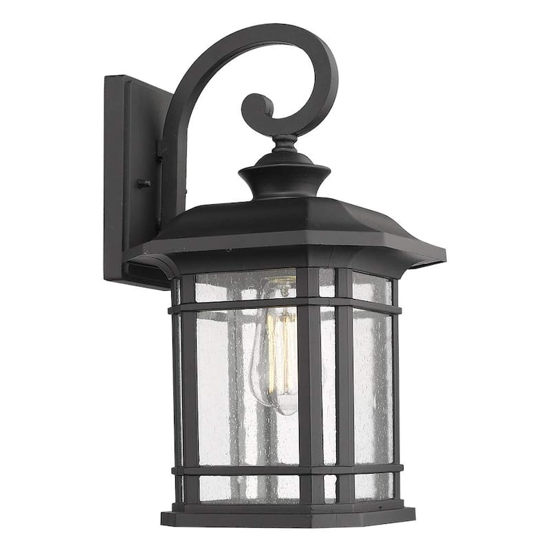 1-Light Exterior Wall Sconce, 17" Height