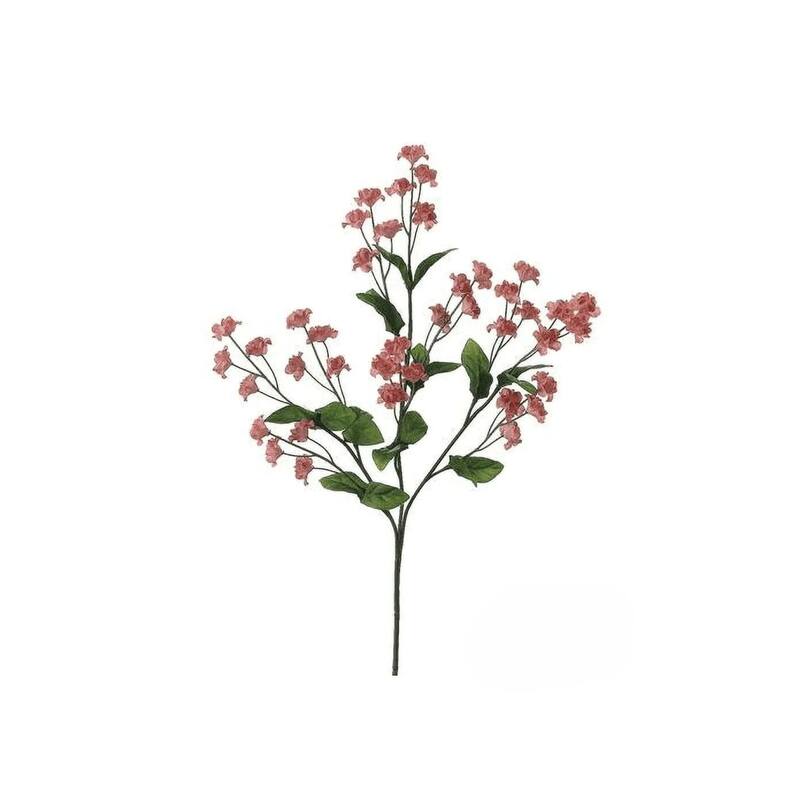 Double Baby's Breath Artificial Floral Spray - 19" - Mauve