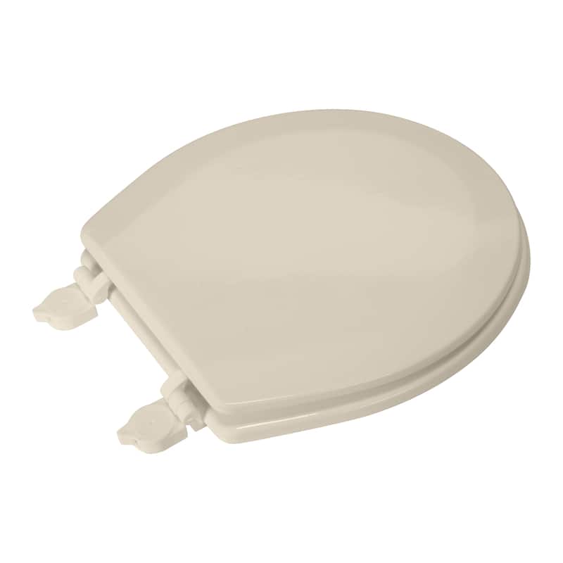 Bath Bliss Beveled Standard Round Toilet Seat