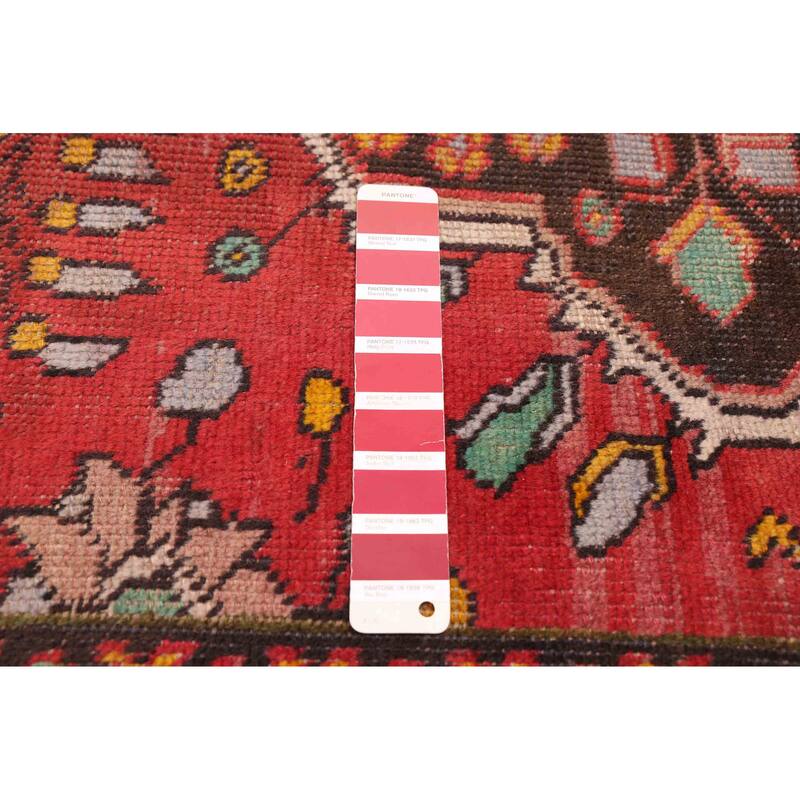 ECARPETGALLERY Hand-knotted Andelz Red Wool Rug - 3'1 x 4'9