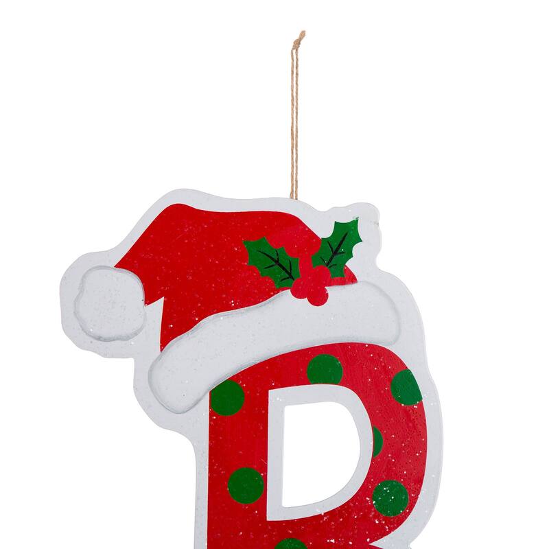 Glitzhome Set of 7 BELIEVE Yard Stake or Wall Decor (2 Functions)