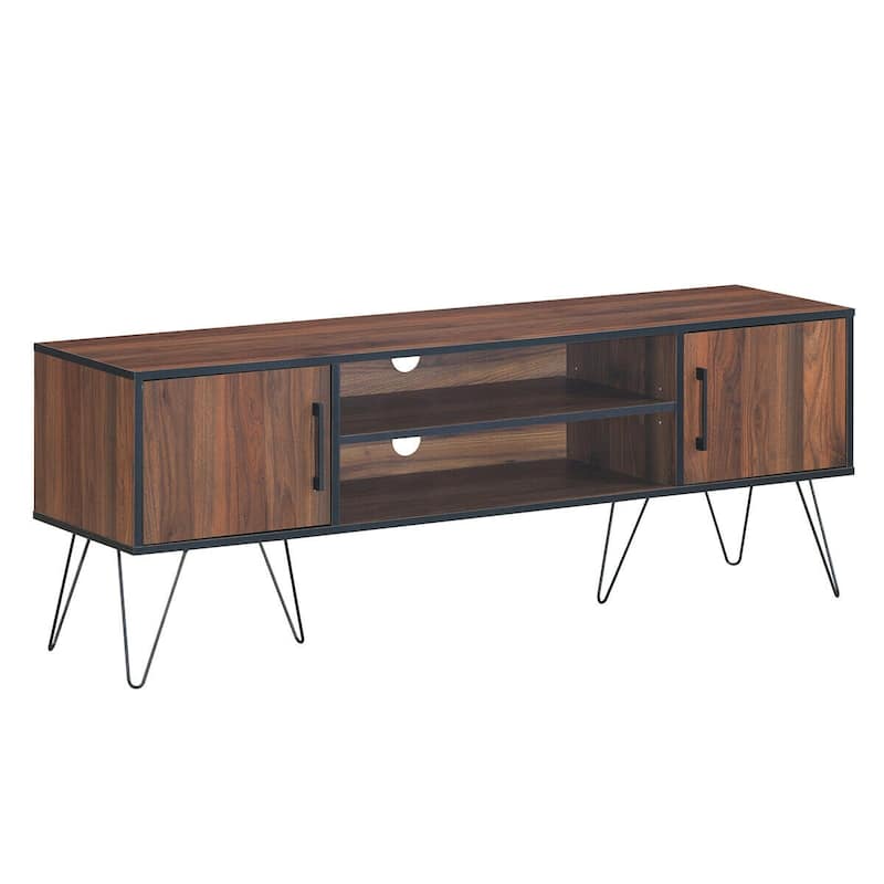Gymax TV Stand Media Center Storage Cabinet & Shelf Hold up to 65'' TV - See Details