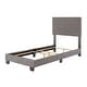 preview thumbnail 33 of 80, Celeste Modern Upholstered Bed, Box Spring Required