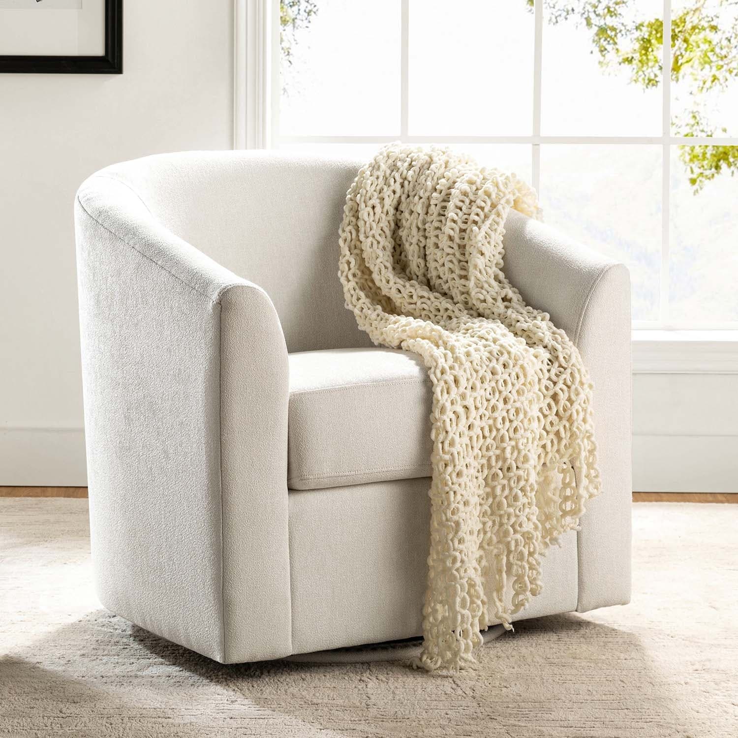 Lavaca swivel 22 barrel chair deals