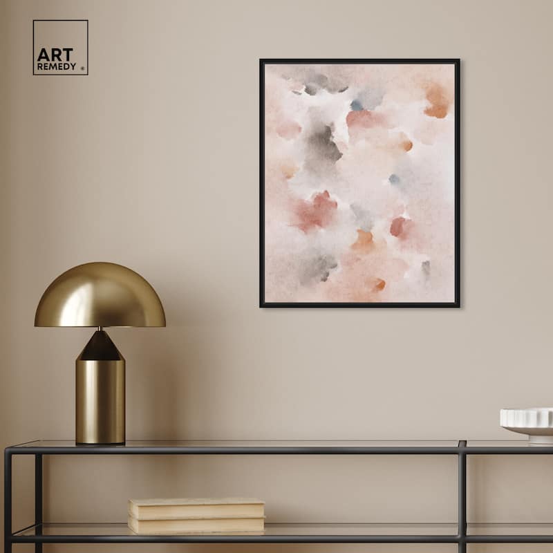 Art Remedy Cocadas Confectionery Framed Watercolor Boho Abstracts