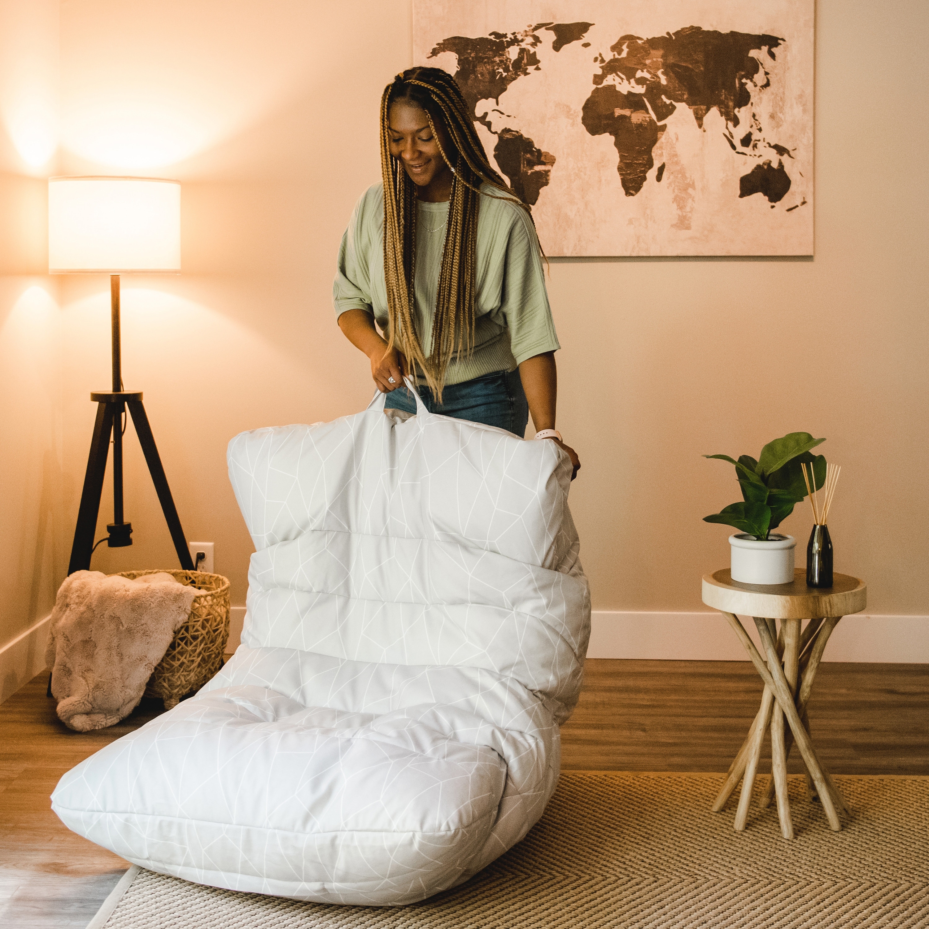 Big joe roma best sale floor bean bag chair