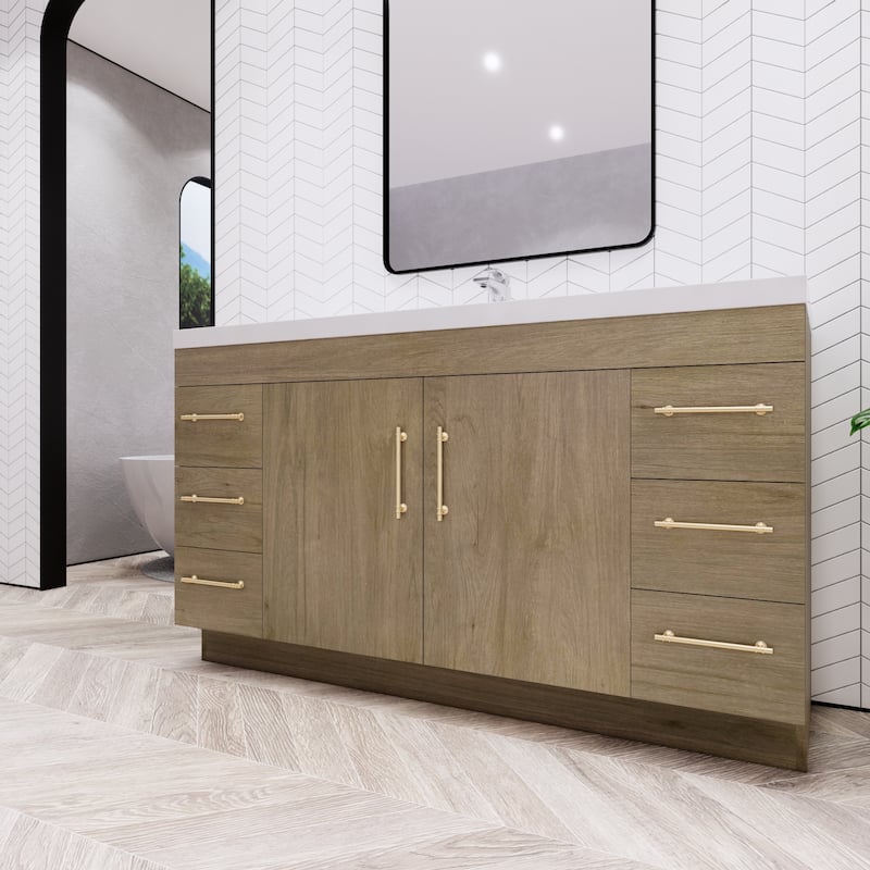 Eliza 60'' Freestanding Vanity with Single Sink