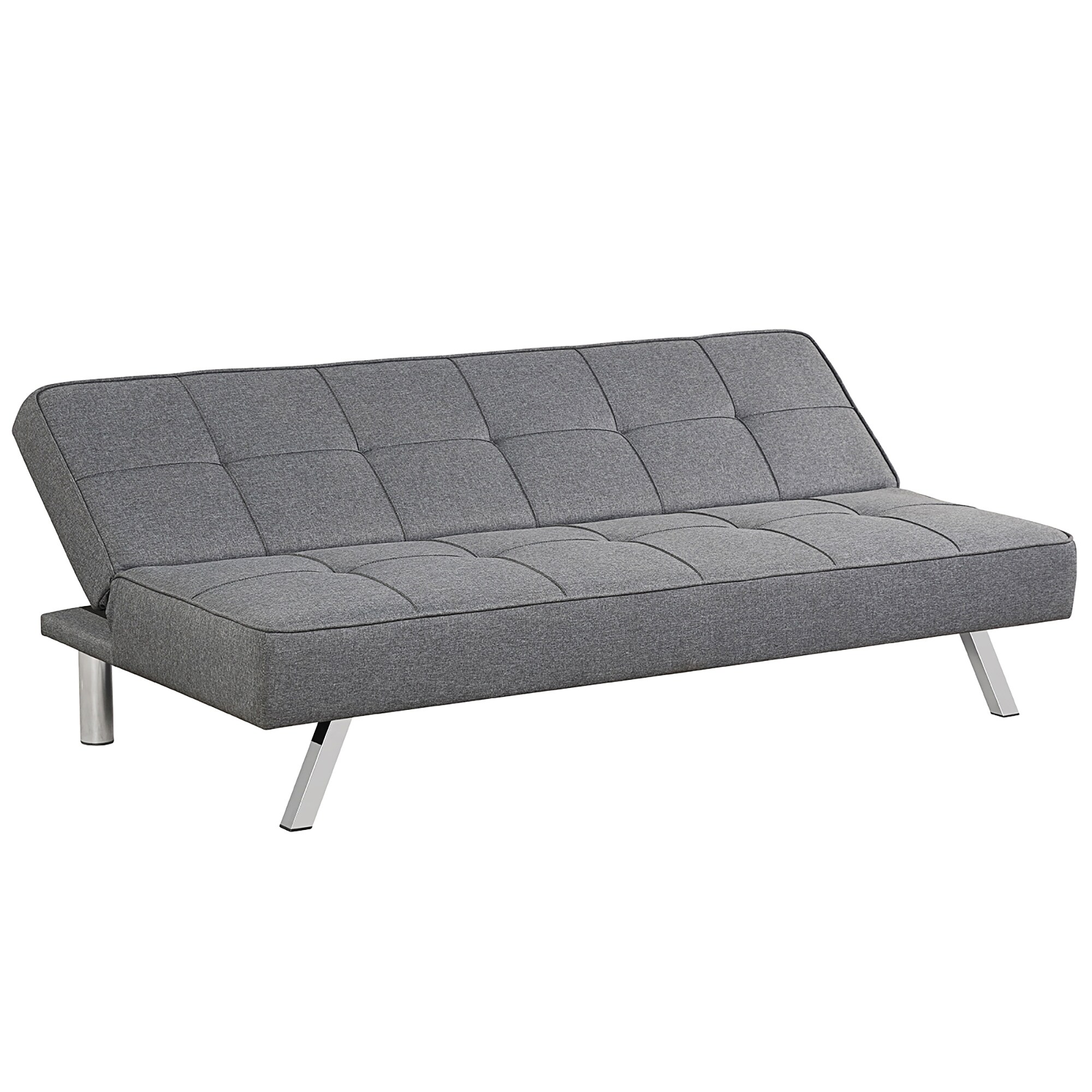Costway sofa futon bed hot sale sleeper couch convertible mattress