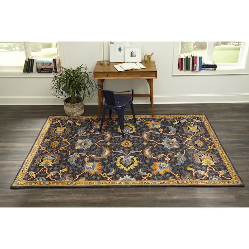 Momeni Ibiza Hand Tufted Wool Traditional Area Rug