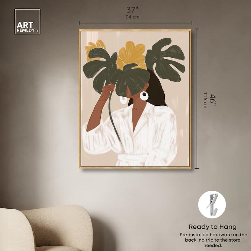 Leiva II Canvas by Art Remedy
