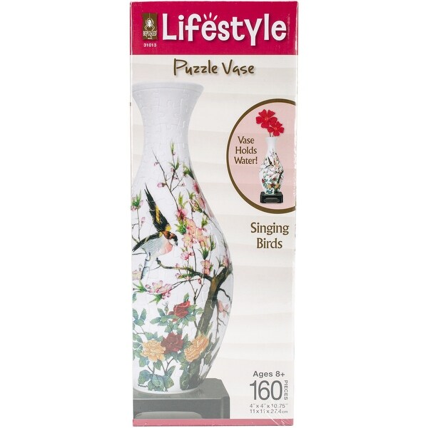 3d Puzzle Vase Singing Birds