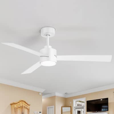 52-inches 3-Blade Ceiling Fan With Remote Downrod