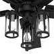 preview thumbnail 9 of 22, Hunter 52" Lawndale Ceiling Fan with LED Light Kit and Pull Chain, Damp-Rated - Indoor-Outdoor