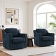 preview thumbnail 64 of 72, 2 Set Modern Swivel Accent Arm Chair for Living Room