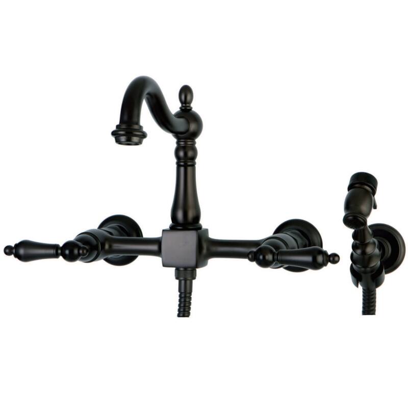 Kingston Brass Heritage Kitchen Faucet - Includes Sidespray