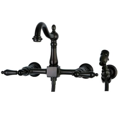 Kingston Brass Heritage Kitchen Faucet - Includes Sidespray