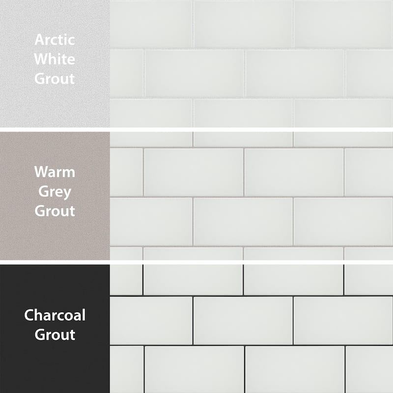 Merola Tile Piscina Brick Glossy Blanco 9-5/8" x 19-1/2" Porcelain Floor and Wall Tile