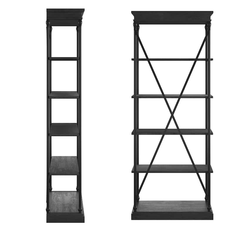 Dubrovnik Cornice Etagere Bookcase