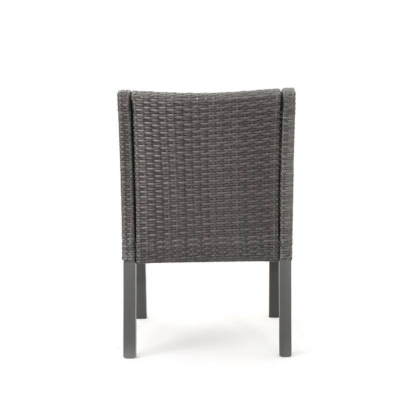Owen Wood and Wicker 5-piece Dining Set by Christopher Knight Home