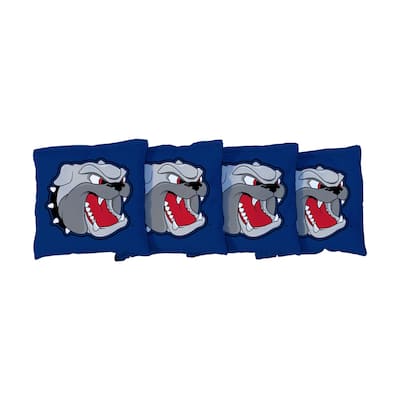 North Carolina Asheville Bulldogs Blue Cornhole Bags