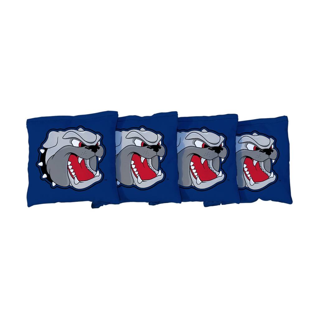 North Carolina Asheville Bulldogs Blue Cornhole Bags