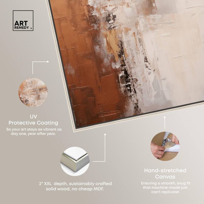 Burnished Memory Canvas by Art Remedy