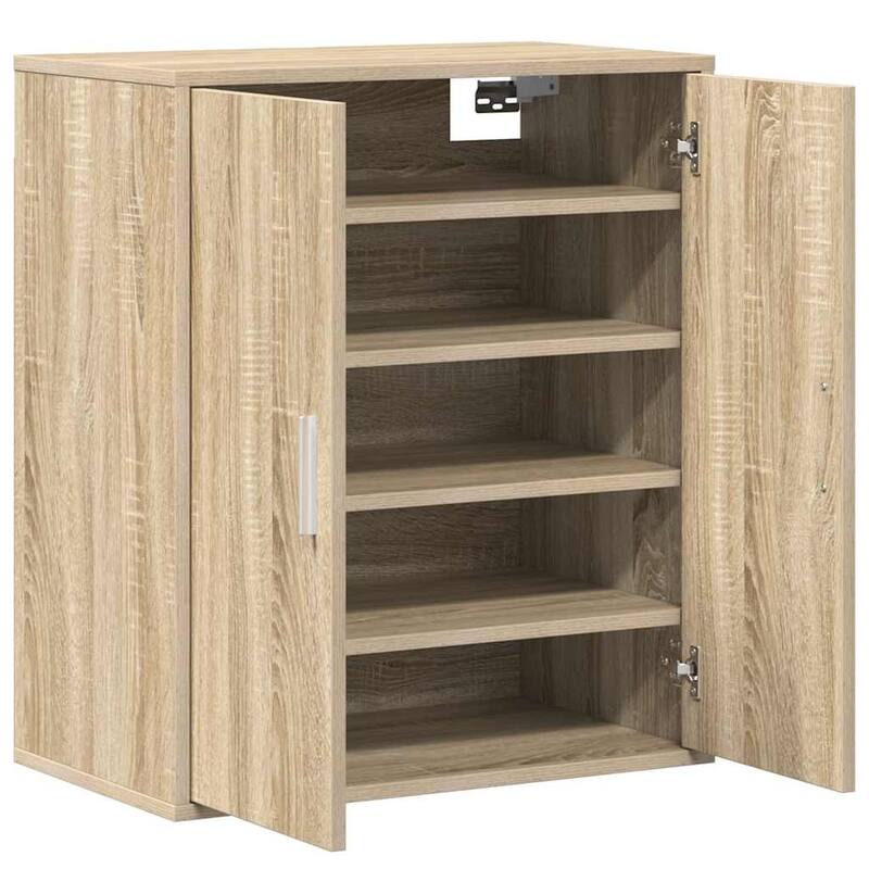 vidaXL Shoe Cabinet Engineered wood Medium Shoe Cabinet