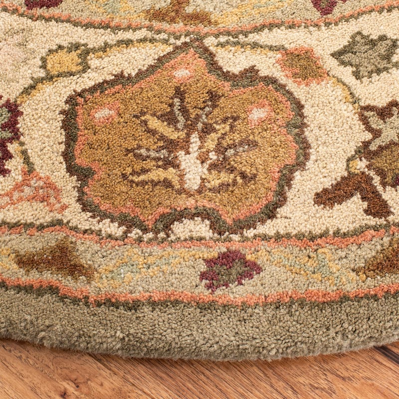 SAFAVIEH Heritage Handmade Dawna Traditional Oriental Wool Area Rug