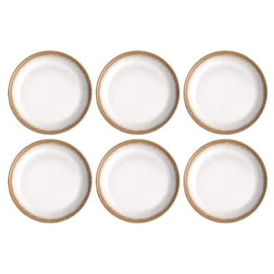 Abode Homewares by TarHong Carmel Reactive Salad Plate (MERGE) , 8.0", Set of 6