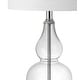 preview thumbnail 41 of 81, Anya 20.5" Mini Glass LED Table Lamp, Gray by JONATHAN Y