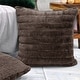 preview thumbnail 71 of 146, Serenta SuperMink Solid Color Throw Pillow Shell Cushion Cover Set