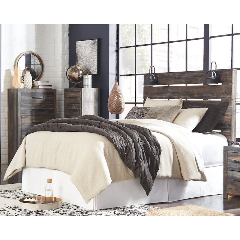 Drystan Rustic Panel Bed