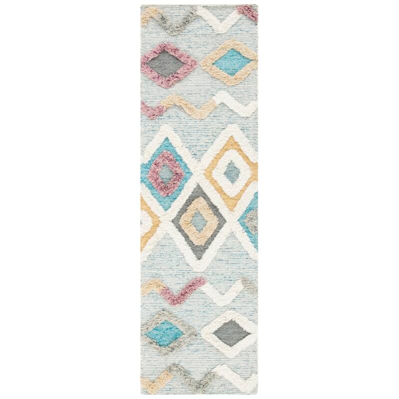 SAFAVIEH Handmade Kenya Kiara Modern Wool Rug