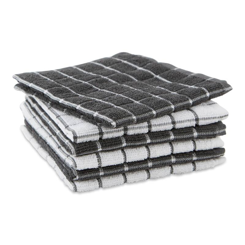 DII Artichoke Combo Windowpane Dishcloth (Set of 6)