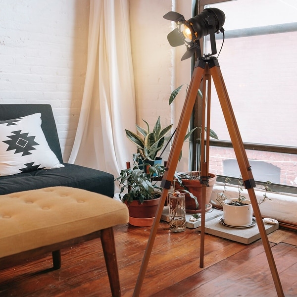 Cinema tripod floor lamp sales