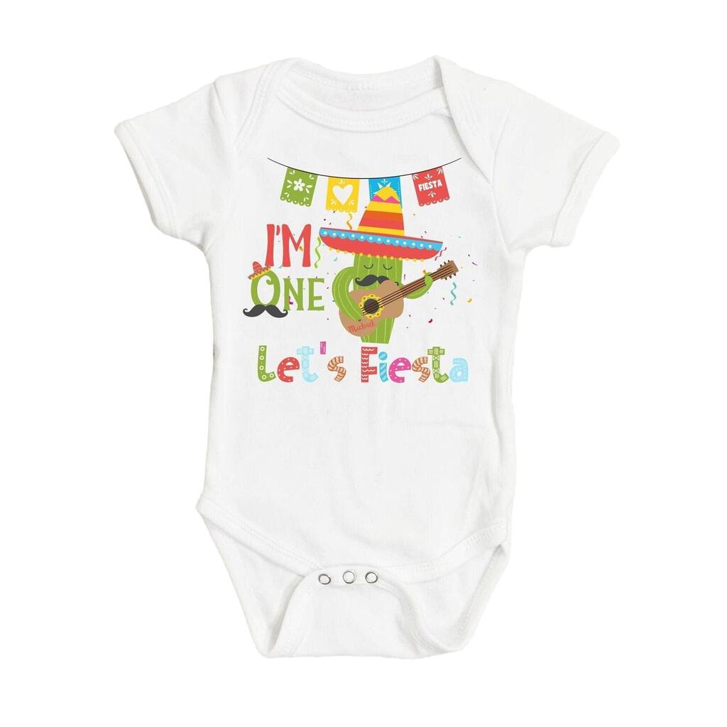 Mexican Fiesta - Baby Boy Girl Clothes Infant Bodysuit Funny Cute Newborn 1A
