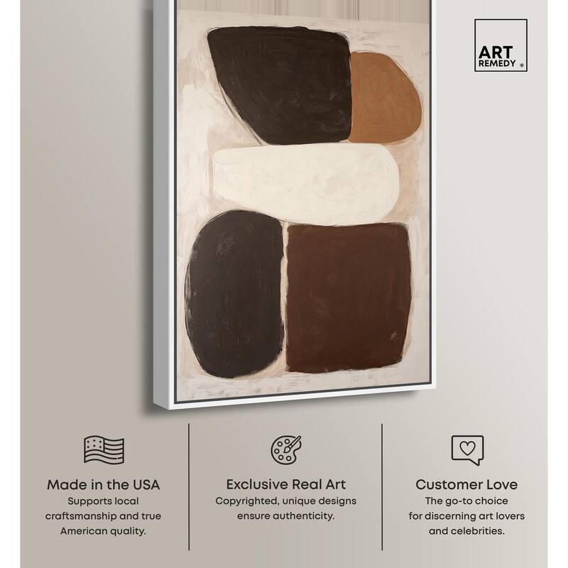 Asymmetrical Balance I Canvas by Art Remedy
