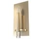 preview thumbnail 3 of 10, Hunter Sunjai 1-Light Wall Sconce - Candle, Contemporary, Damp Rated!