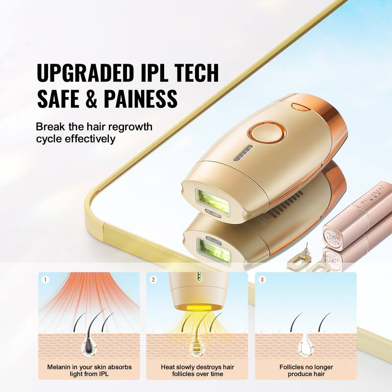 IPL Hair Removal for Legs, Armpits, Bikini Line, Whole Body