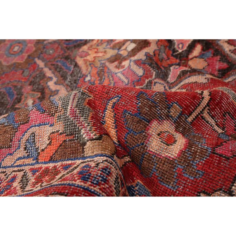 ECARPETGALLERY Hand-knotted Antalya Vintage Red Wool Rug - 4'9 x 8'3
