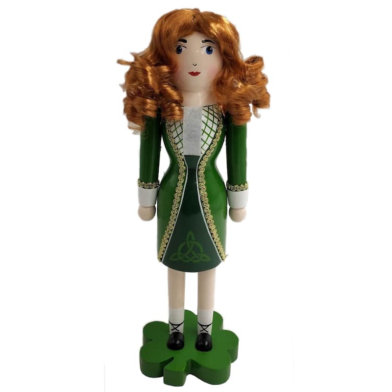 14" Irish Step Dancer Christmas Nutcracker