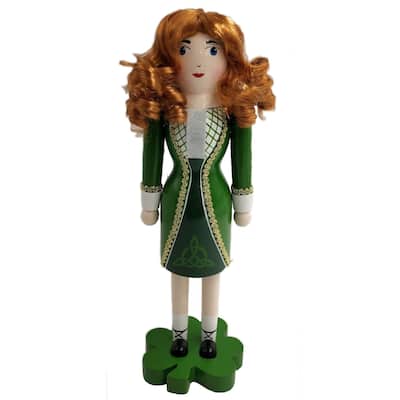 14" Irish Step Dancer Christmas Nutcracker