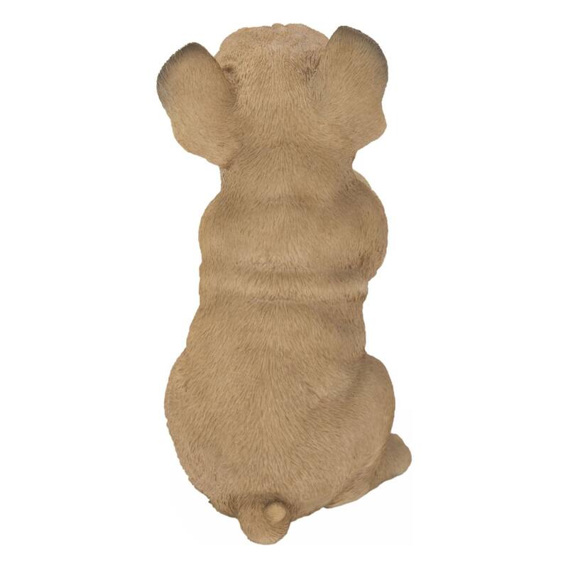 7.75" Standing French Bulldog Outdoor Garden Statue