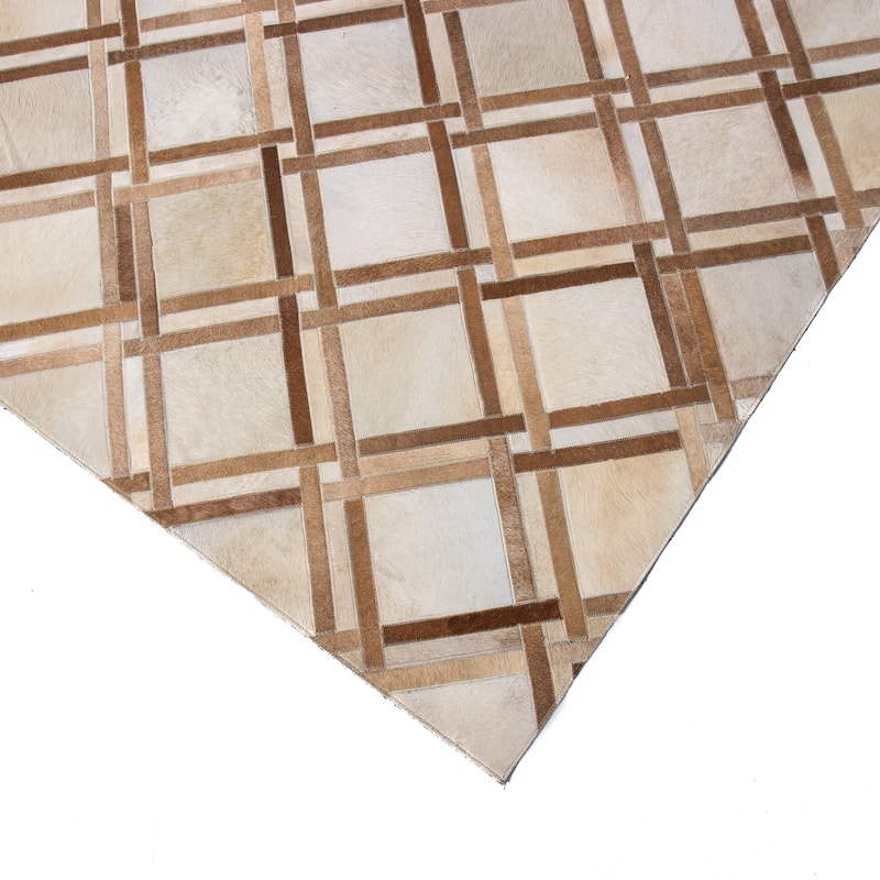 Bashian Talon Camel Contemporary Area Rug